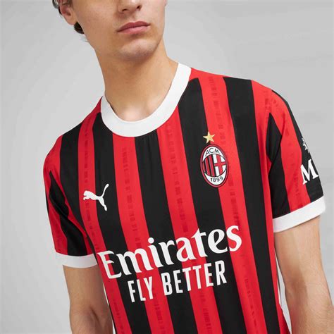 MILAN HOME AUTHENTIC 2024/25 JERSEY .